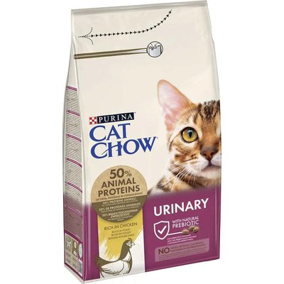 CAT CHOW UTH Uinary Tract Health - Сухой корм для взрослых кошек, для здоровья мочевыводящих путей 1,5 кг