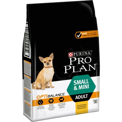 Pro Plan Dog Small & Mini Adult Rich in Chicken - Сухий корм для дорослих собак дрібних порід з куркою 3 кг