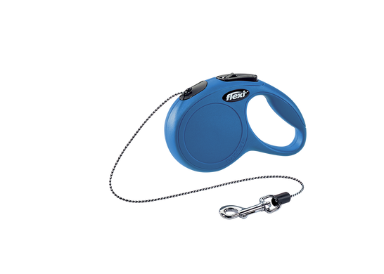 Flexi Повідець-рулетка Classic трос XS (3 м; до 8 кг) синій