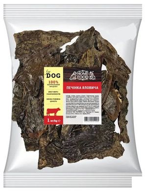 Home Food Лакомства для собак "Печень говяжья сушеная" 500 г