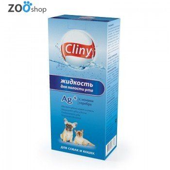 Cliny Жидкость для полости рта собак и кошек, 100 мл