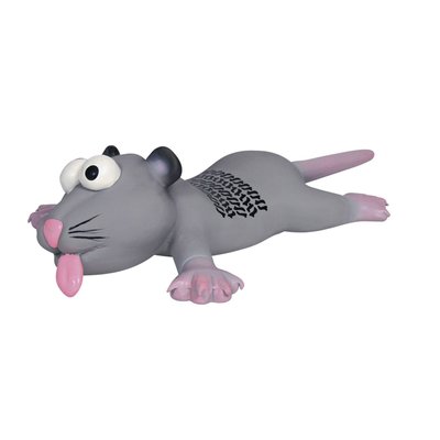 Игрушка для собак Trixie Мышь с пищалкой 22 см (латекс, цвета в ассортименте)