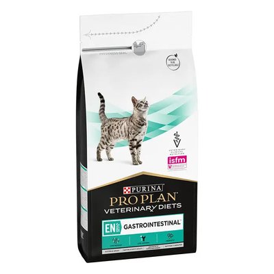 Purina Pro Plan Veterinary Diets EN GASTROINTESTINAL - Лечебный сухой корм для кошек при нарушениях функций желудочно-кишечного тракта 1,5 кг