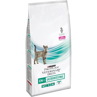 Purina Pro Plan Veterinary Diets EN GASTROINTESTINAL - Лечебный сухой корм для кошек при нарушениях функций желудочно-кишечного тракта 1,5 кг