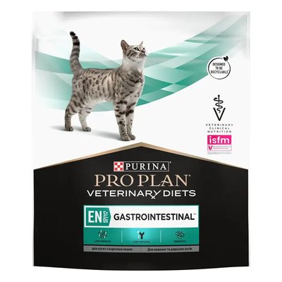 Purina Pro Plan Veterinary Diets EN GASTROINTESTINAL - Лікувальний сухий корм для кішок при порушеннях функцій шлунково-кишкового тракту 400 г