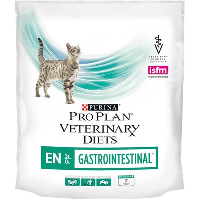 Purina Pro Plan Veterinary Diets EN GASTROINTESTINAL - Лікувальний сухий корм для кішок при порушеннях функцій шлунково-кишкового тракту 400 г