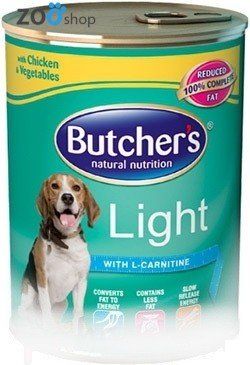 Butchers Light Консервы для собак с избыточным весом (курица и овощи)