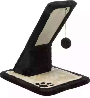 Trixie Scratching Board когтеточка угол для кошек, черный/кремовый