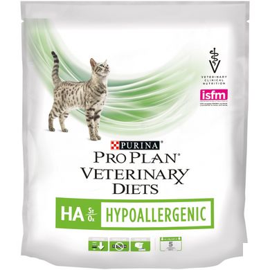 Purina Pro Plan Veterinary Diets HA HYPOALLERGENIC - Лечебный сухой корм для кошек при аллергических реакциях 325 г
