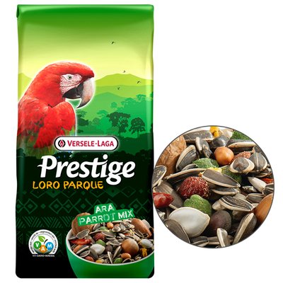 Versele-Laga Prestige Loro Parque Ara Parrot Mix корм для великих папуг, 15 кг