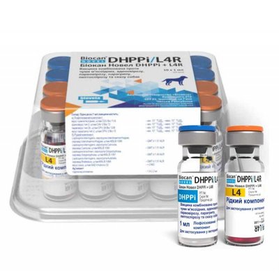 Біокан Новел DHPPi+L4R Вакцина для собак