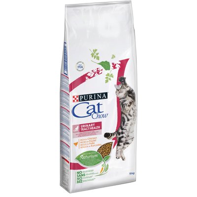 CAT CHOW UTH Uinary Tract Health - Сухой корм для взрослых кошек, для здоровья мочевыводящих путей 15 кг