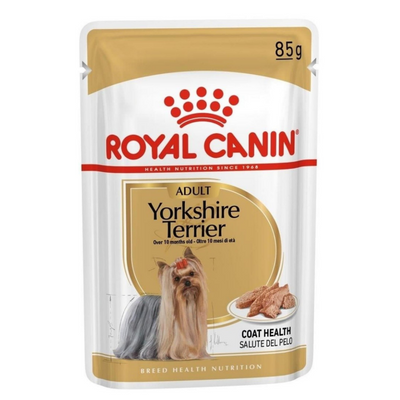 Вологий корм Royal Canin Yorkshire Terrier Adult для дорослих собак породи йоркширський тер'єр, паштет, 85 г
