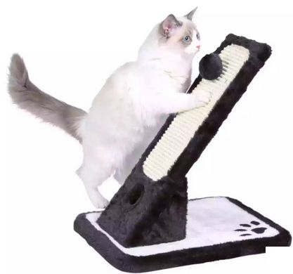 Trixie Scratching Board кігтеточка кут для кішок, чорний/кремовий