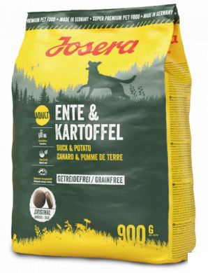 Josera Ente Kartoffel сухий корм для собак (Йозера Енте енд Картофель з качкою та картоплею) 900 г