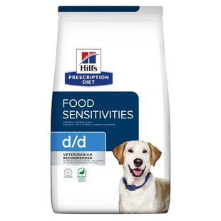 Hill&rsquo;s Prescription Diet d/d - Сухий корм для собак з качкою та рисом 1,5 кг