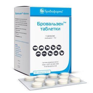Бровальзен таблетки 7,5%, упаковка 100 табл. - Бровафарма