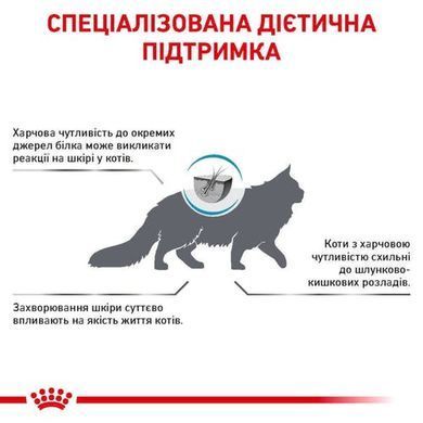 Сухой корм Royal Canin Skin & Coat при дерматозе и выпадении шерсти у кошек, 1.5 кг