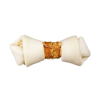 Ласощі для собак Trixie Кістка для чищення зубів Denta Fun з куркою 11 см, 70 г / 2 шт