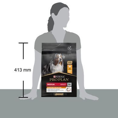 ProPlan Dog Medium Adult - Сухий корм для дорослих собак середніх порід з куркою 3 кг