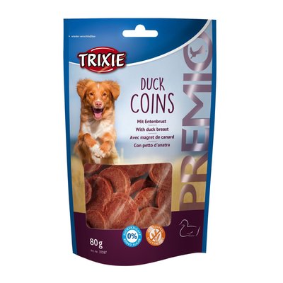 Ласощі для собак Trixie PREMIO Chicken Duck Coins 80 г (качка)