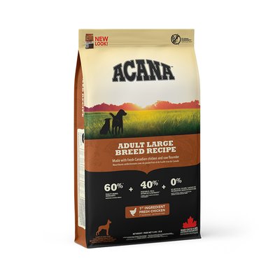ACANA Adult Large Breed Recipe Сухой корм для собак крупных пород 11,4 кг