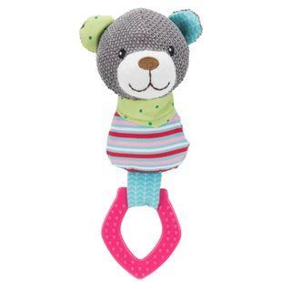 Игрушка для щенков Trixie Мишка&laquo;Junior&raquo; с Кольцом 23 см (текстиль/плюш)