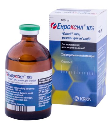 Енроксил (Enroxil) 10% 100 мл, KRKA