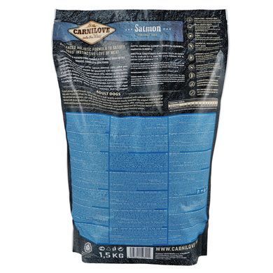 Carnilove Salmon Adult cухий корм для дорослих собак всіх порід 1,5 кг (лосось)