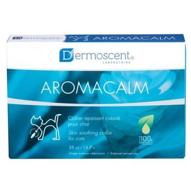 Dermoscent Aromacalm for cats антистресовий нашийник для котів, 35 см