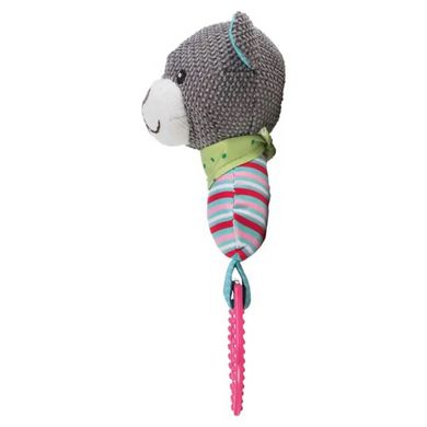 Іграшка для цуценят Trixie Ведмедик «Junior» з Кільцем 23 см (текстиль/плюш)
