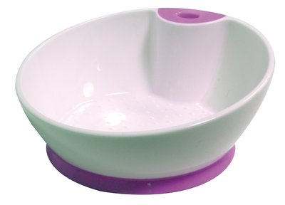 Миска для собак CROCI Tongue пластиковая с прорезиненным фиолетовым дном 400 мл