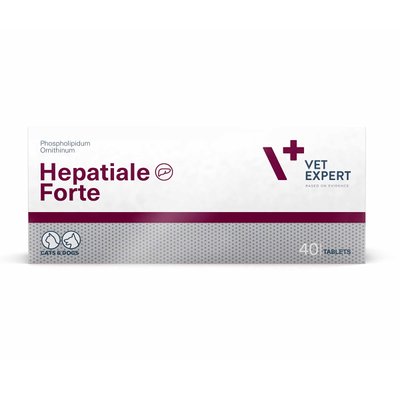 Hepatiale Forte добавка для собак та котів 40 табеток - VetExpert