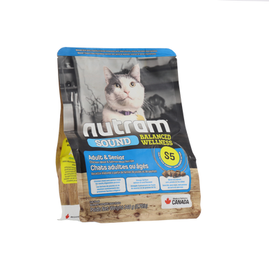 NUTRAM Sound Balanced Wellness Adult Cat холистик корм для взрослых котов 340 г