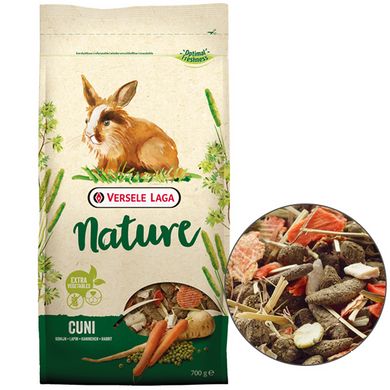 Versele-Laga Nature Cuni Верселя-лага НАТЮР КУНІ суперпреміум беззерновой корм для кроликів, 0.7 кг