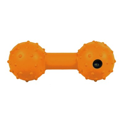 Игрушка для собак Trixie Гантель с колокольчиком 12 см (резина, цвета в ассортименте)