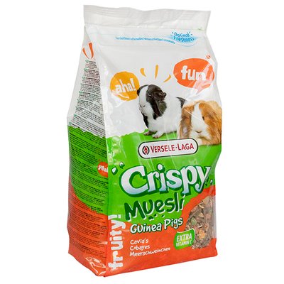 Versele-Laga Crispy Muesli Guinea Pigs ВЕРСЕЛЕ-ЛАГА КРИСПИ МЮСЛИ МОРСКАЯ СВИНКА корм для морских свинок, 1 кг