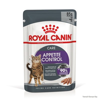 Вологий корм Royal Canin Appetite Control Care паштет, для стерилізованих котів, 85 г