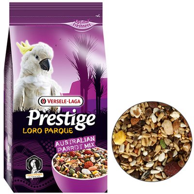 Versele-Laga Prestige Loro Parque Australian Parrot Mix зерновая смесь корм для австралийских попугаев, 1 кг