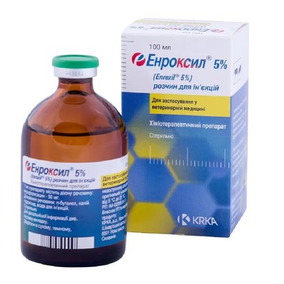 Энроксил (Enroxil) 5% 100 мл, KRKA